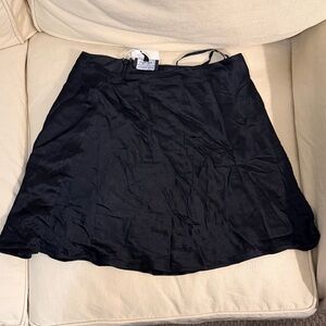 & Other Stories Elegant Black A-Line Skirt